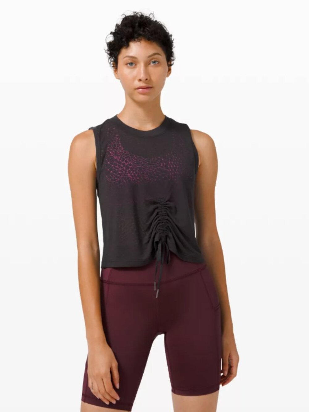 Lululemon Cinch Me Up Front Tank